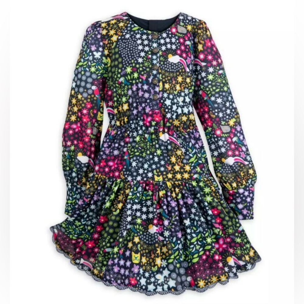 ❌SOLD❌ Disney Encanto Black and Floral Dress